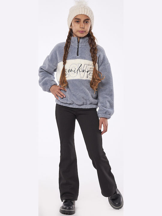 Kids' Shirt Long Sleeve Gray