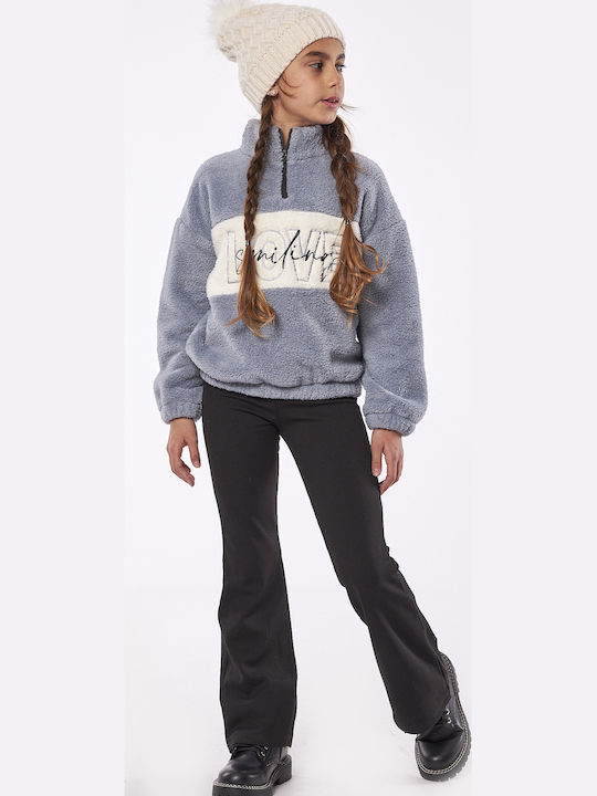 Kids' Shirt Long Sleeve Gray