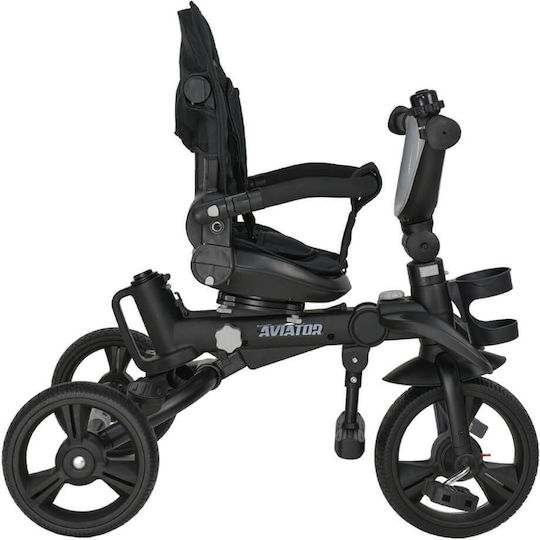 Bebe Stars 360° Aviator Foldable & Convertible 5 in 1 for 1-5 Years Old Black