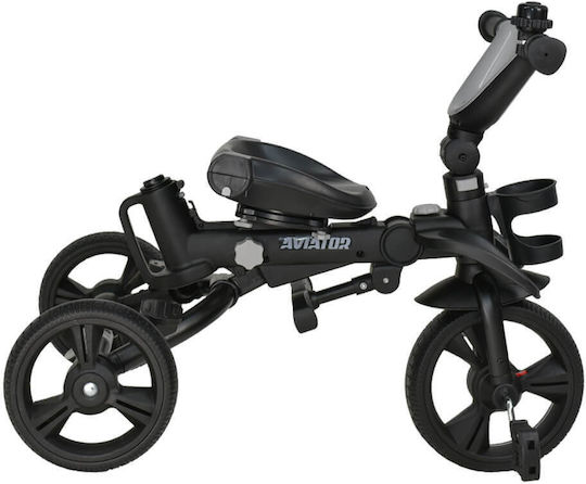 Bebe Stars 360° Aviator Foldable & Convertible 5 in 1 for 1-5 Years Old Black