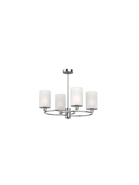 Elmark Lukas Chandelier Lampshade 6xE14 White 56cm 955LUKAS6