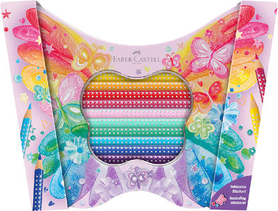 Faber-Castell Sparkle Metal Butterfly Σετ Ξυλομπογιές 20τμχ