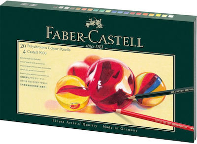 Faber-Castell Polychromos Farbstift-Set in einer Box 20Stück