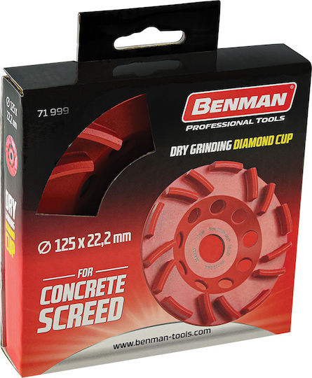 Benman Δίσκος Λείανσης Δομικών Υλικών 115mm