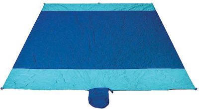 Hupa Beach Mat Blue 215x215cm