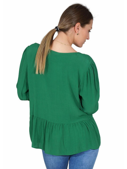 G Secret Tunic Long Sleeve Green