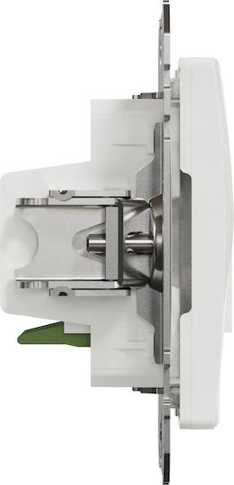 Schneider Electric Sedna Design Телефонна Контакт Без Рамка Двойна в Бял Цвят SDD111492