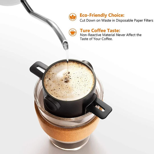 Belogia Coffee Dripper Metallic Black