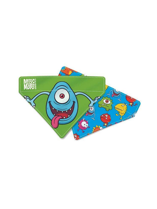 Max & Molly Little Monsters Dog Bandana Small
