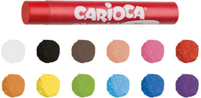 Carioca Oil Pastels Oil Pastels 12colours (6 Packs)