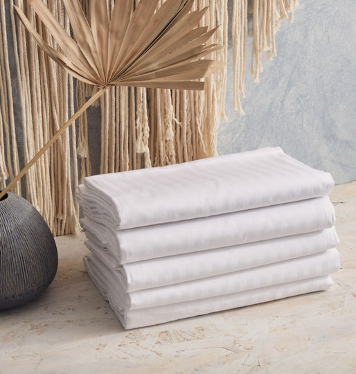 Cokitex Hotel Duvet Cover Cotton Sateen Striped 240TC 245x265cm