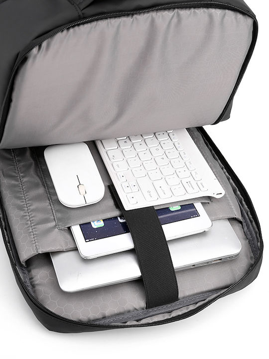 Forecast 2102 Waterproof Laptop Backpack for 15.6" Laptop with USB Port in Black Colour