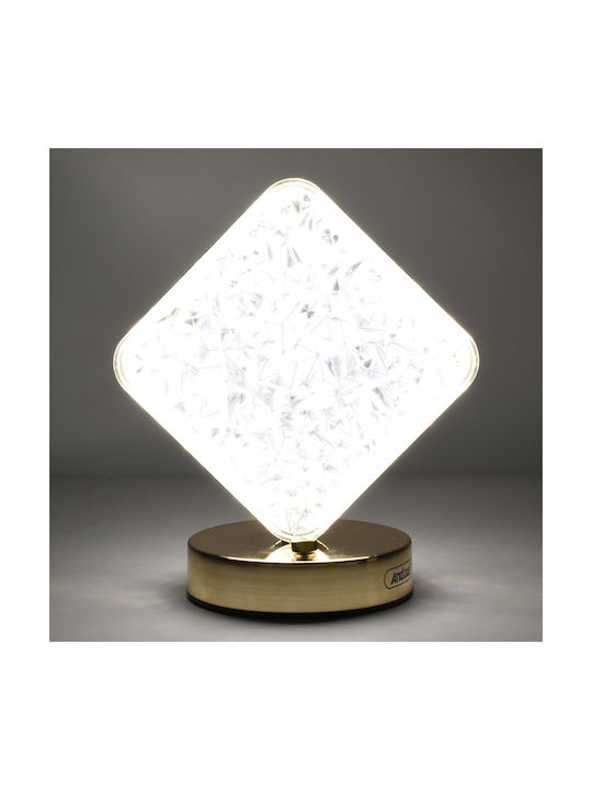 Andowl Διακοσμητικό Φωτιστικό Qd004y LED Ρυθμιζόμενο Λευκό 15.5x10x18εκ.