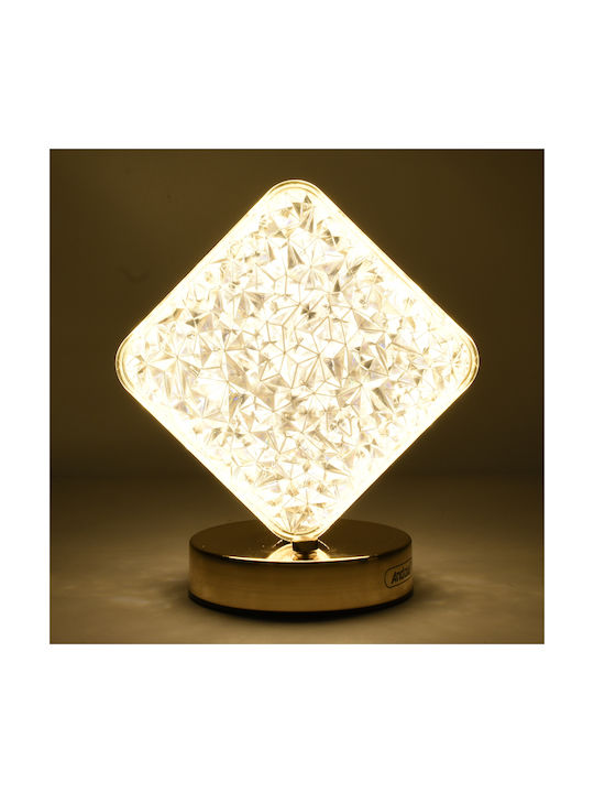 Andowl Διακοσμητικό Φωτιστικό Qd004y LED Ρυθμιζόμενο Λευκό 15.5x10x18εκ.