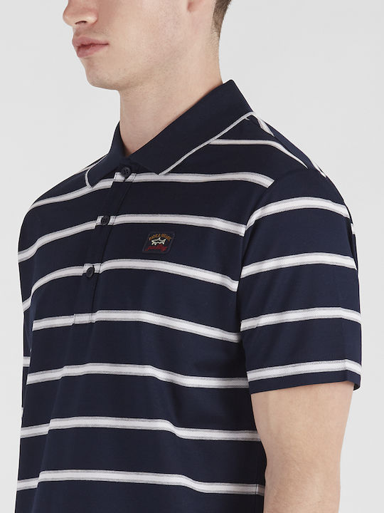 Paul & Shark Bluza Bărbătească cu Mânecă Scurtă Polo Multicolor