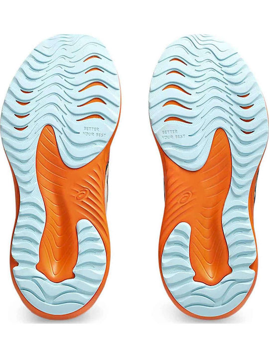 GEL-NOOSA Kids Sports Shoes Running with Laces Orange