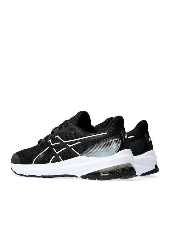 GT-1000 12 GS Kids Sports Shoes Running with Laces Black