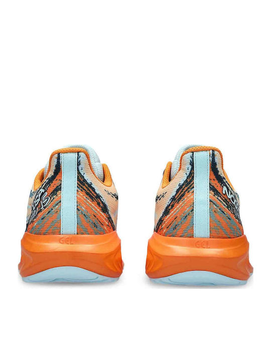 GEL-NOOSA Kids Sports Shoes Running with Laces Orange