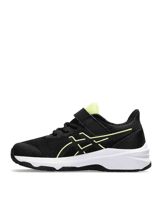 GT-1000 12 PS Kids Sports Shoes Running with Hoop & Loop Closure Black