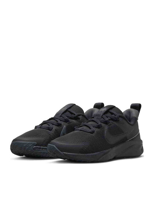 Star Runner Star Runner 4 K Kids Sports Shoes Running with Laces Black