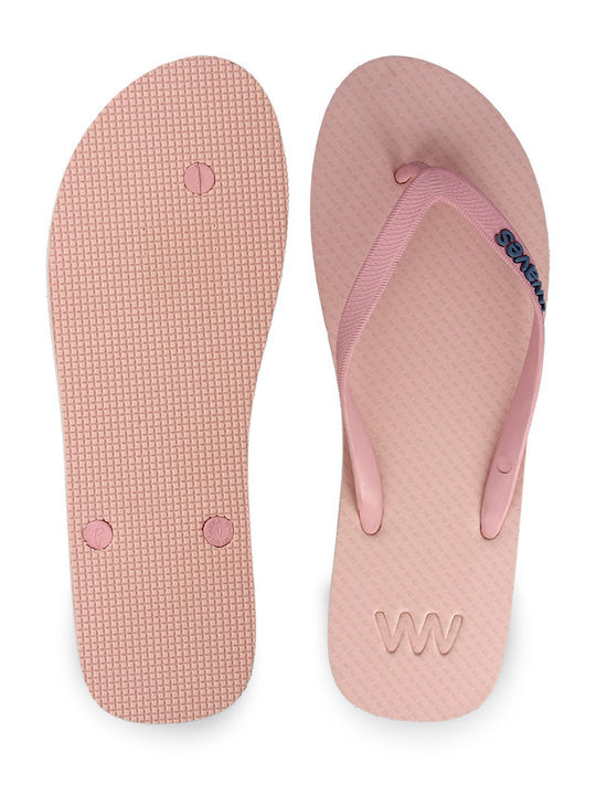 Frauen Flip Flops in Rosa Farbe