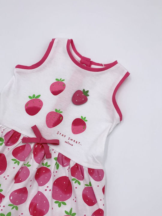 Chicco Kids Dress Sleeveless Red