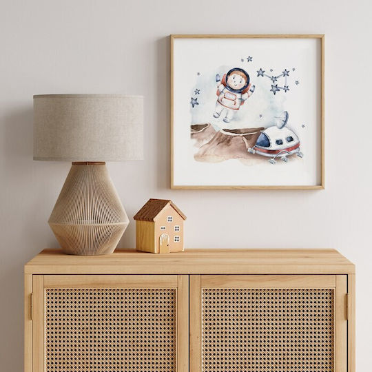 Walls Kids Wall Art Astronaut Framed