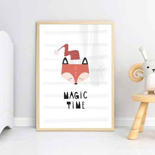Walls Kids Wall Art Framed Magic Fox