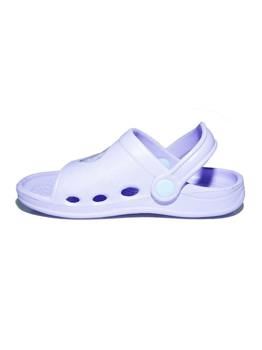 Disney Kids Beach Shoes Lilac