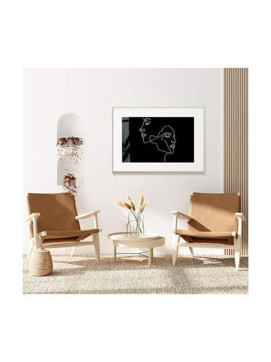 Walls Αφίσα Πρόσωπα Σε Μαύρο Φόντο 100x70cm