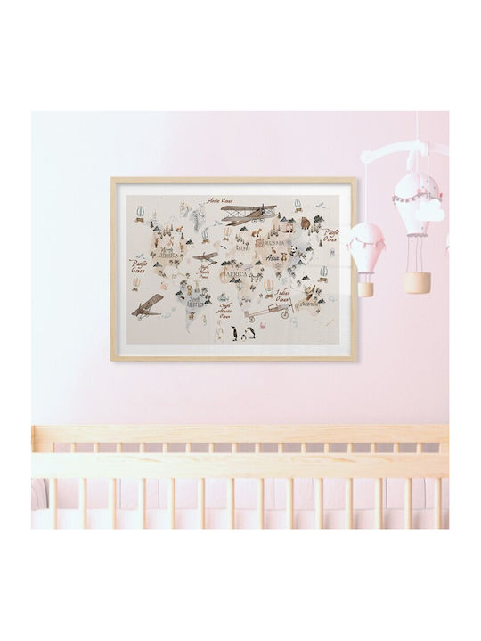 Walls Bauklötze Kinderposter Poster 90x60cm