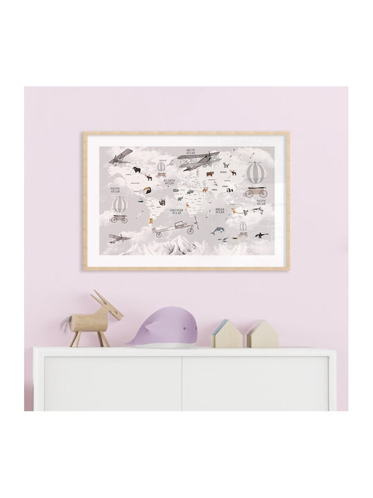 Walls Bauklötze Kinderposter Poster 90x60cm