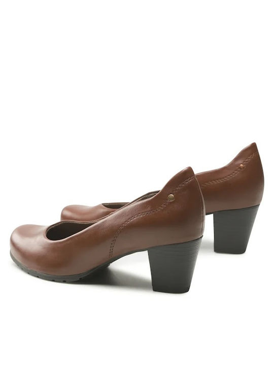 Jana Tabac Brown Heels