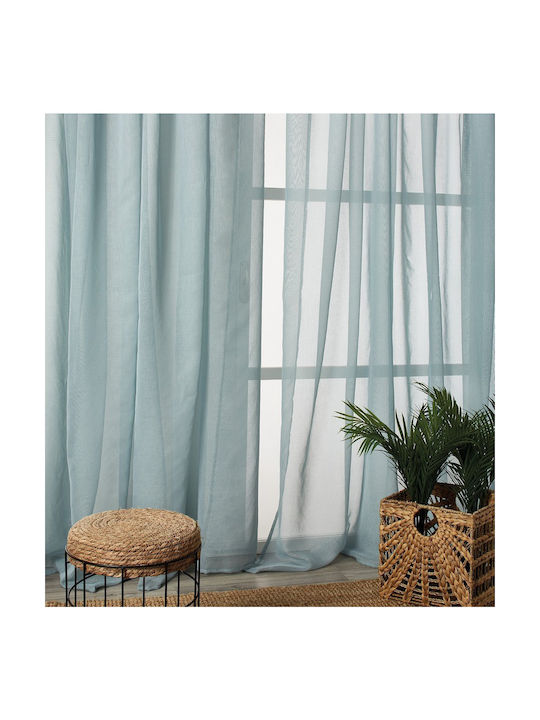 Whitegg Curtain With Pencil Pleat K0113 Petrol Blue 270x280cm