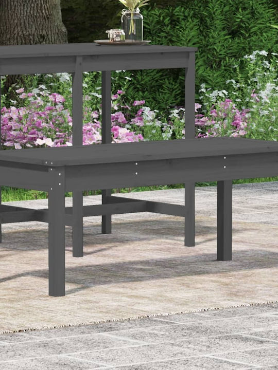 Bench Outdoor Wooden 109x44x45cm