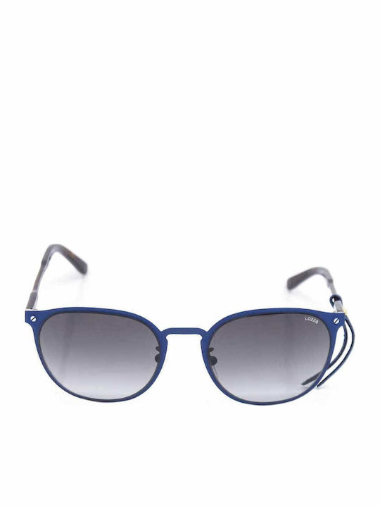 Lozza Sunglasses Blue with Metal Frame & Black Lens Lozza Sunglasses Blue with Metal Frame & Black Lens