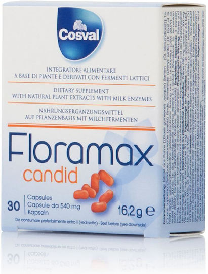 Cosval Floramax Candid Probiotics 30 caps