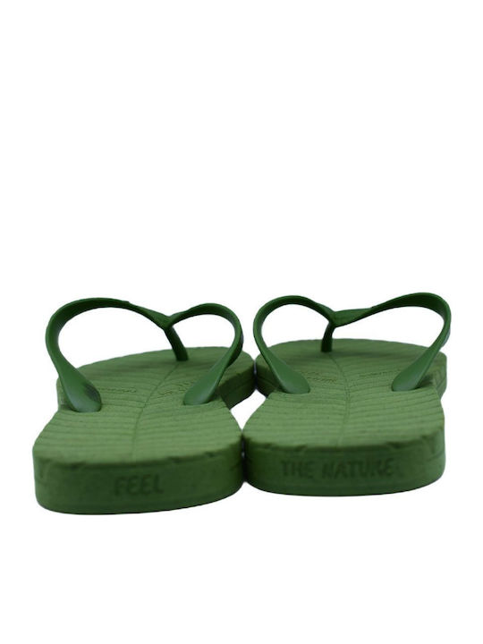 Nature02 Ανδρικά Flip Flops Πράσινα