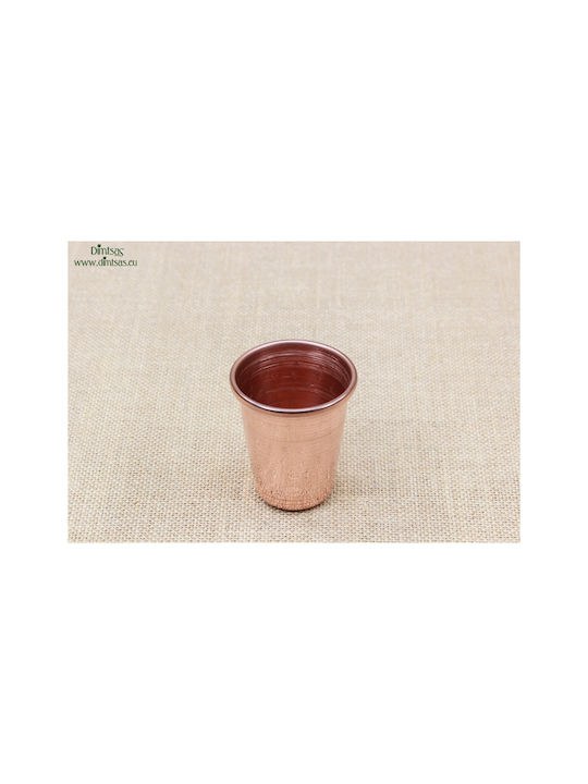 Copper Water / Cocktail/Drinking Glass 100ml Rose Gold