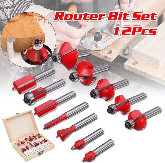 Fräsersatz für Holz 12Stück
