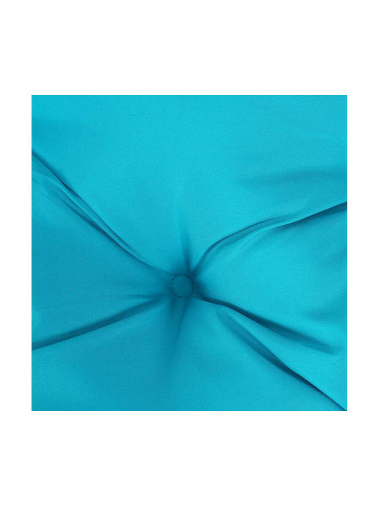 vidaXL Wasserdichtes Sitzbank-Kissen mit Rückenlehne Türkis 2 Stück 110x58cm