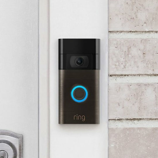 Ring Κουδούνι Πόρτας Battery Video Doorbell (2024) – Venetian Bronze