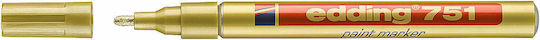 Edding 751 Permanent Marker Gold 1mm