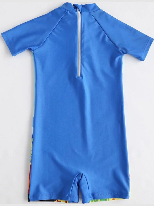 Babykids Kinder Badeanzug Einteilig Blau