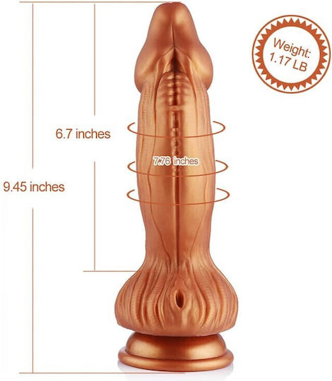 Hismith Evil Dragon BDSM Accessory σε Πορτοκαλί Χρώμα