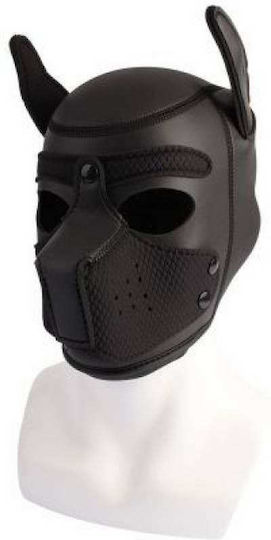 Chisa Novelties Doggy Hood BDSM Μάσκα σε Μαύρο Χρώμα
