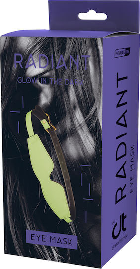 Dream Toys Radiant Glow In The Dark BDSM Μάσκα σε Πράσινο Χρώμα
