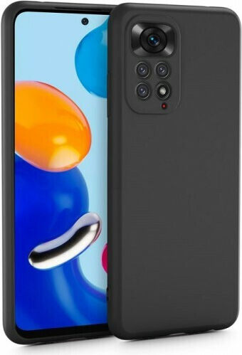 Back Cover Σιλικόνης Μαύρο (Redmi Note 11 / 11S 4G)