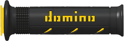 Domino Motorcycle Grips in Yellow Colour