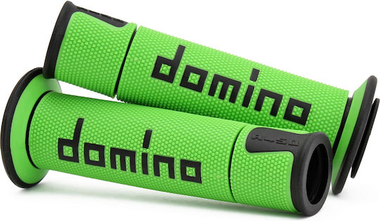 Domino Motorradlenkergriffe in Grün Farbe